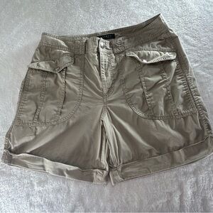 Lauren Ralph Lauren Tan Women's Cargo 100% Cotton Shorts Size 8